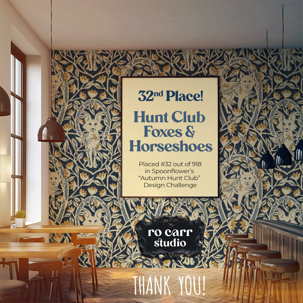 32nd Place for Hunt Club Foxes & Horseshoes!